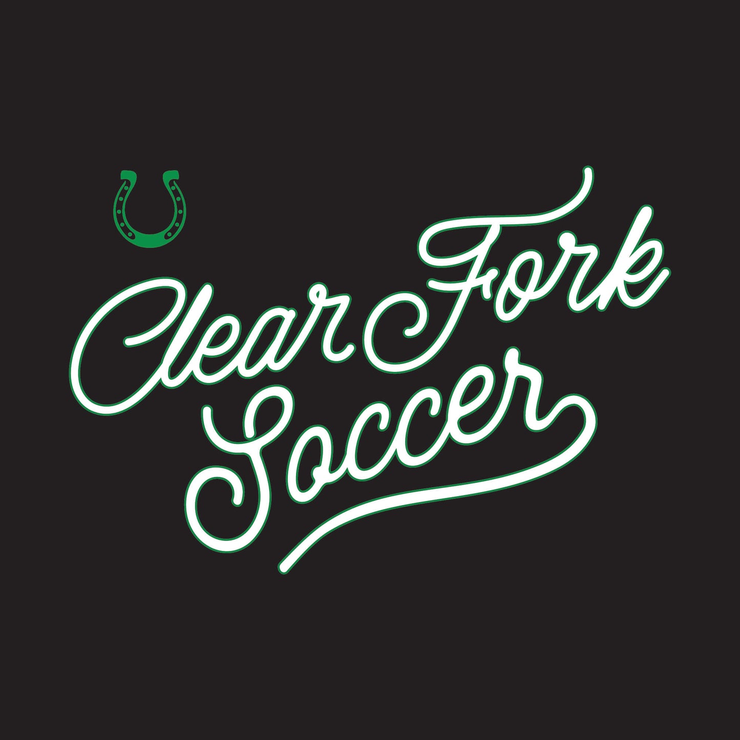 CF Soccer Script Sweatshirt