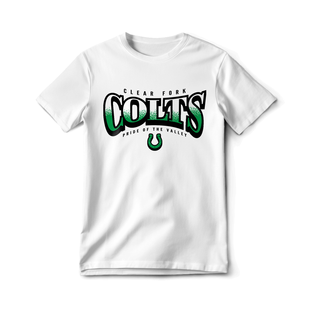Clear Fork Colts Bulge Text