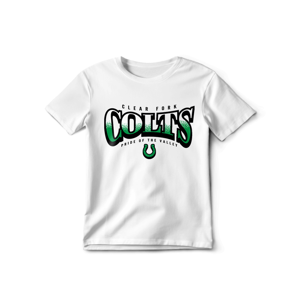 Clear Fork Colts Bulge Text