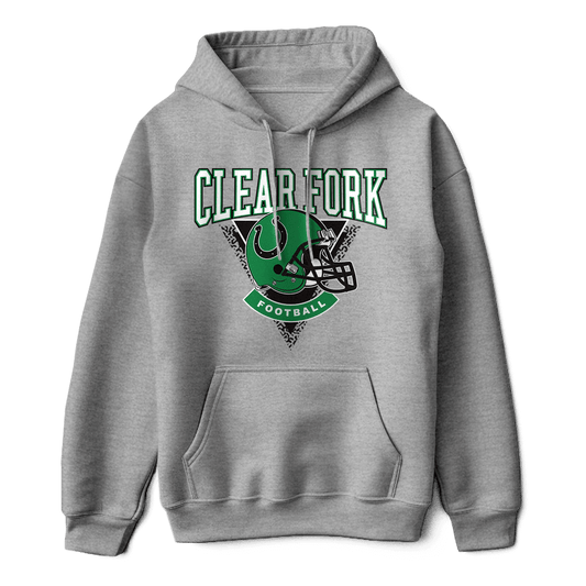Clear Fork Helmet Triangle Hoodie