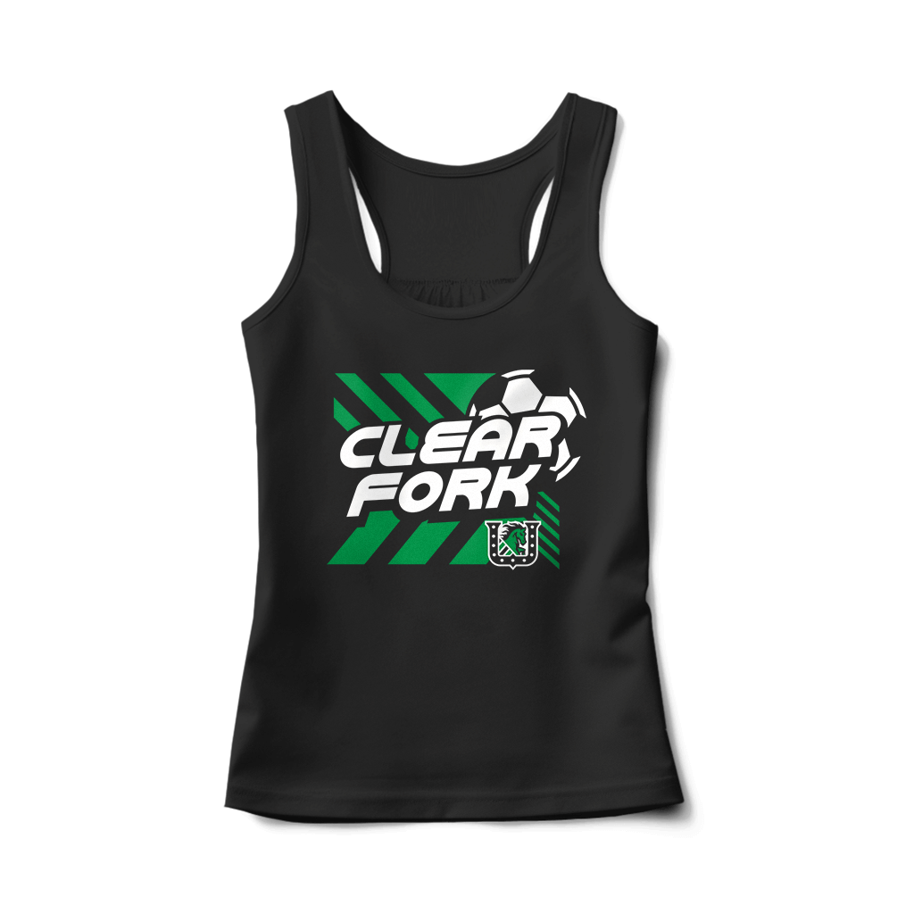 Clear Fork Soccer Lines Tank Top