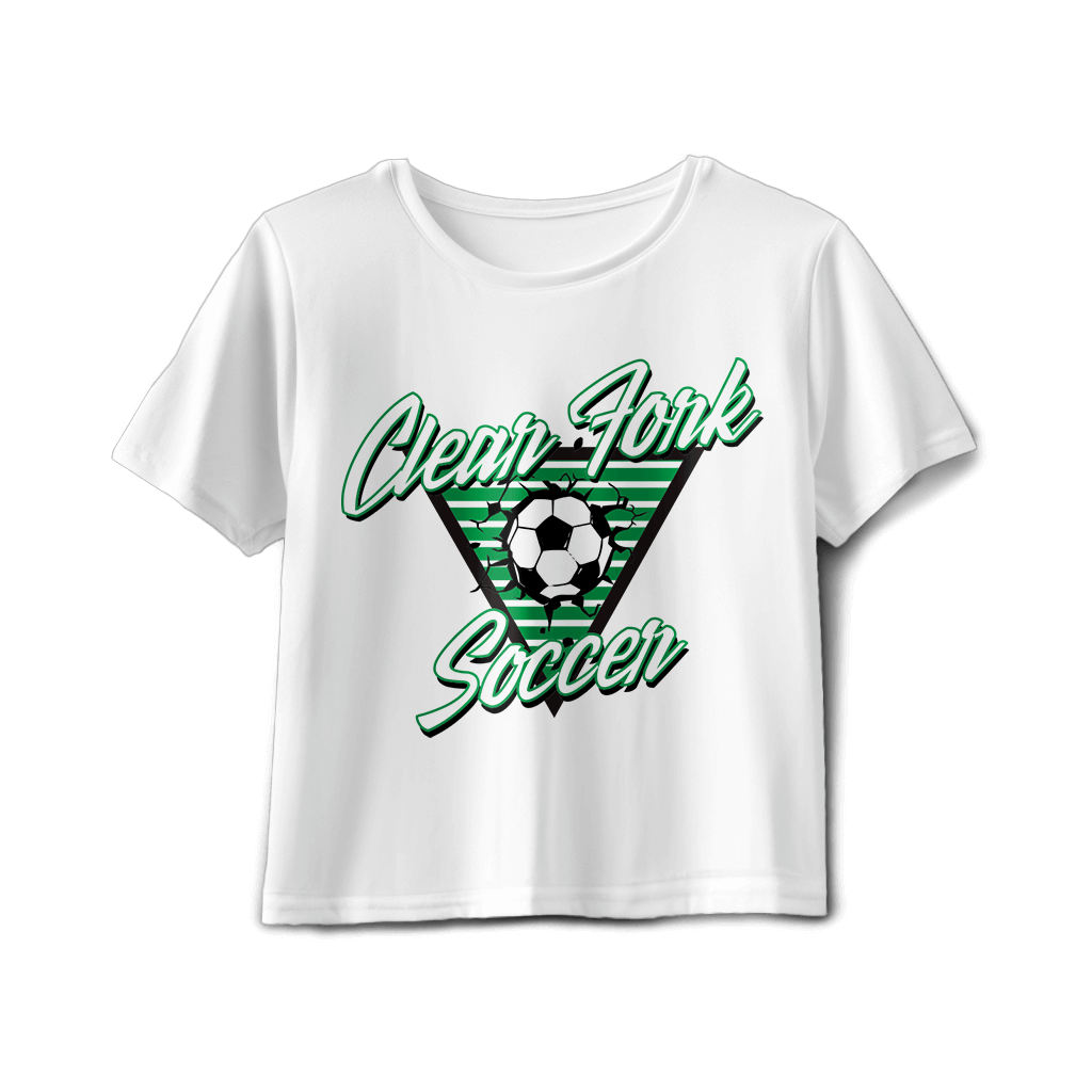 Clear Fork Soccer Triangle Boxy-Tee