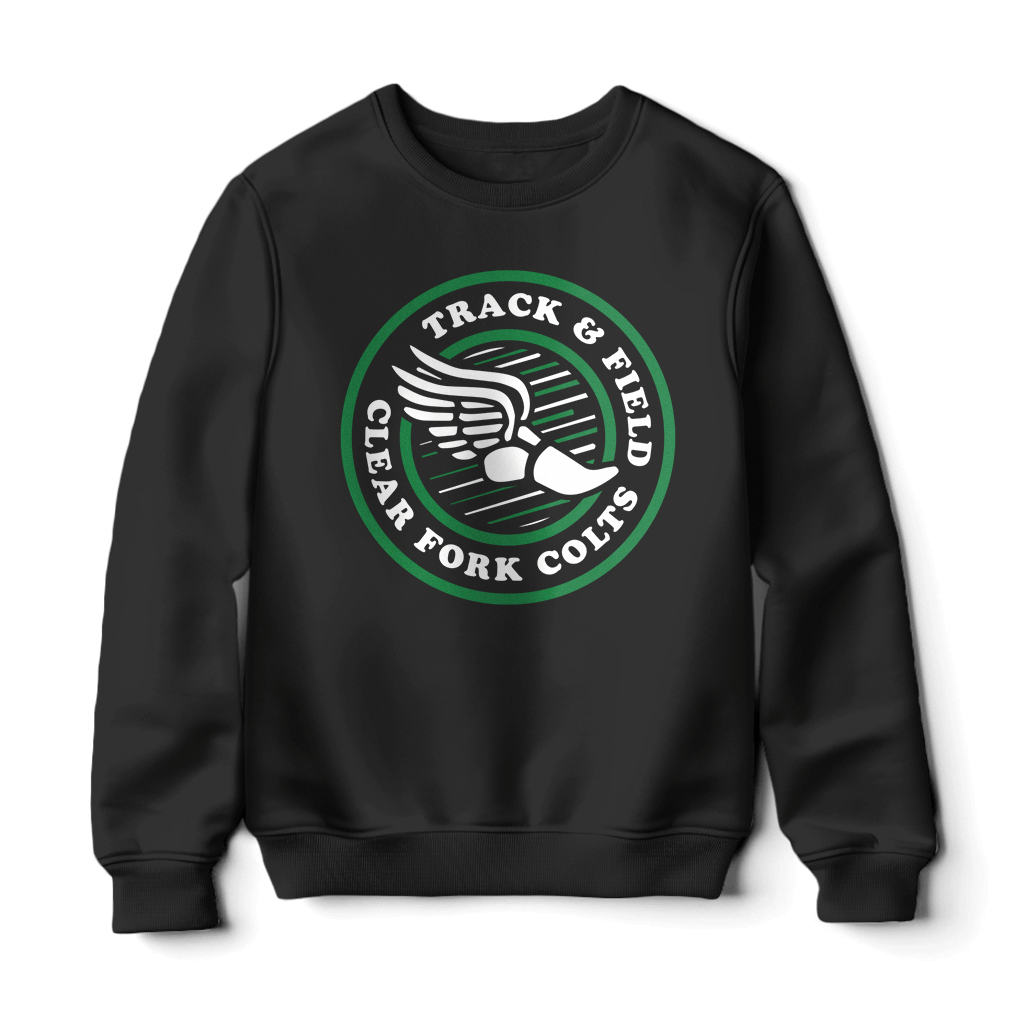 Clear Fork Track & Field Circle Sweatshirt