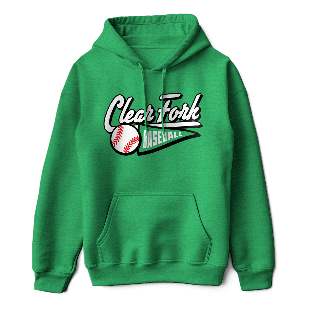 Clear Fork Baseball Pennant Hoodie