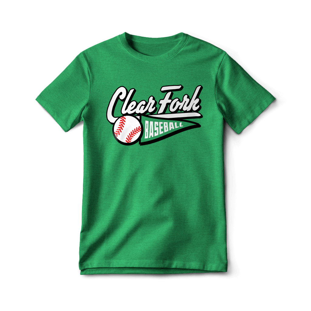 Clear Fork Baseball Pennant