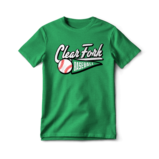 Clear Fork Baseball Pennant