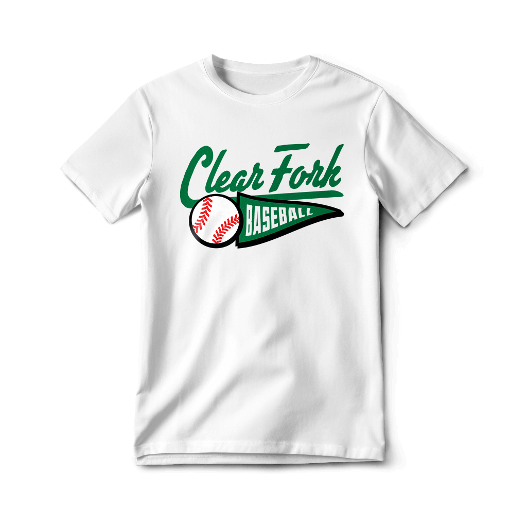 Clear Fork Baseball Pennant