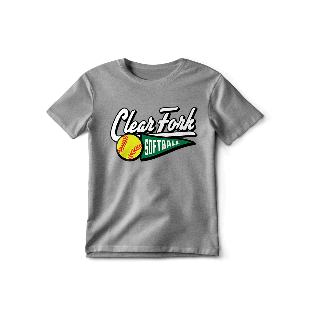 Clear Fork Softball Pennant