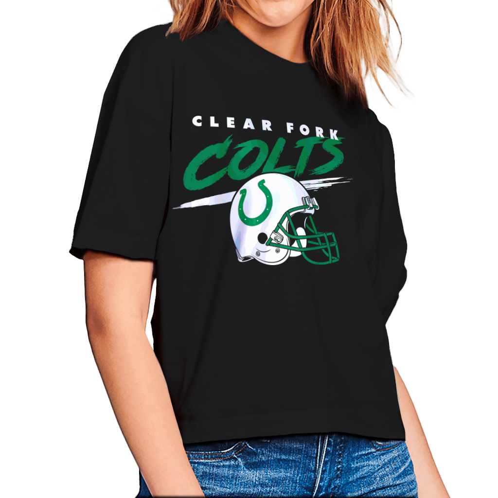 Colts Brush Helmet Boxy-Tee