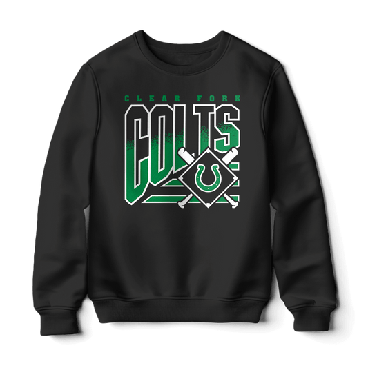 Colts Curved Arch Diamond Sweatshirt