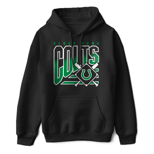 Colts Curved Arch Diamond Hoodie