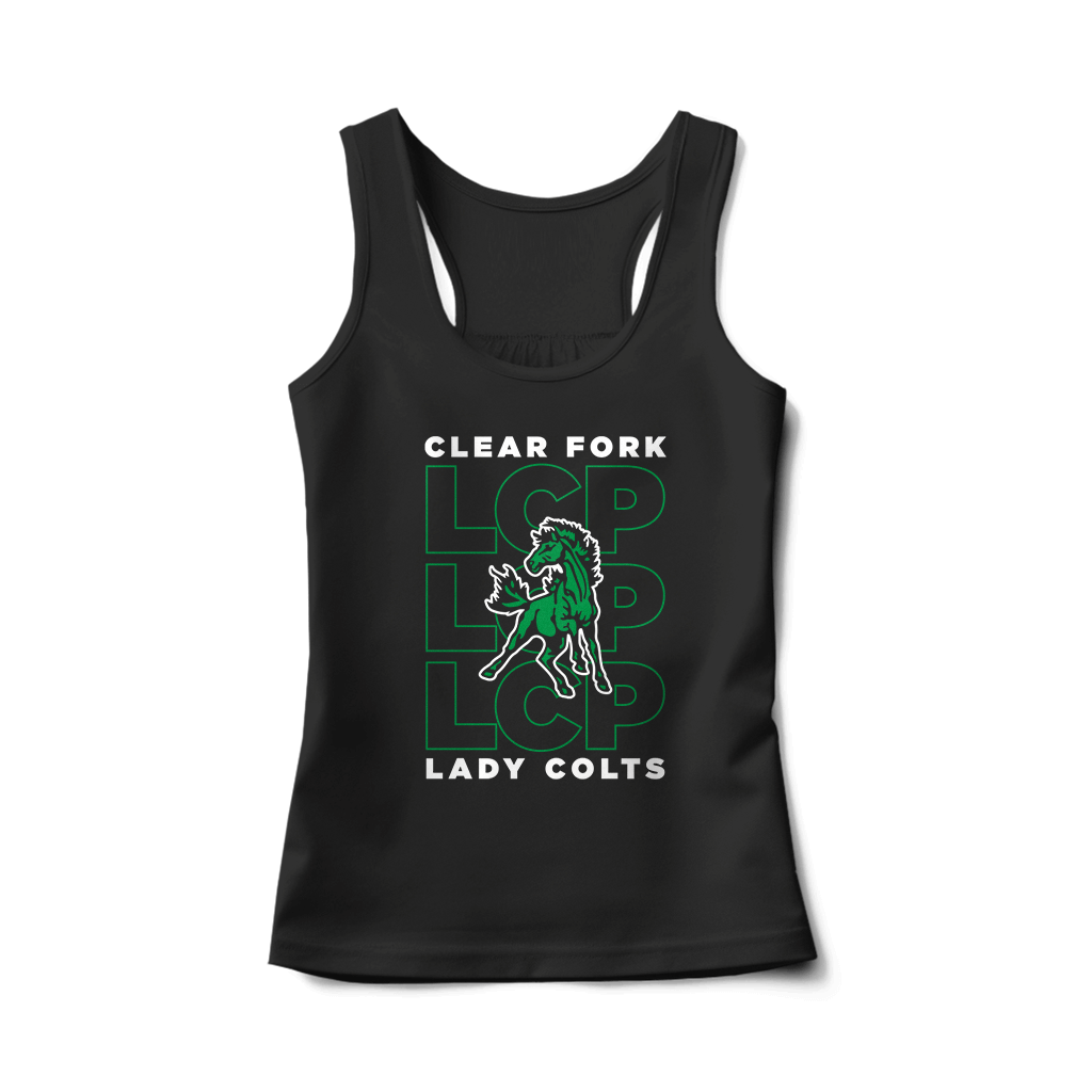 Lady Colts LCP Stacked Tank Top
