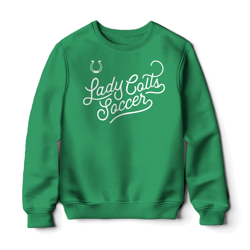 Lady Colts Soccer Script Sweatshirt