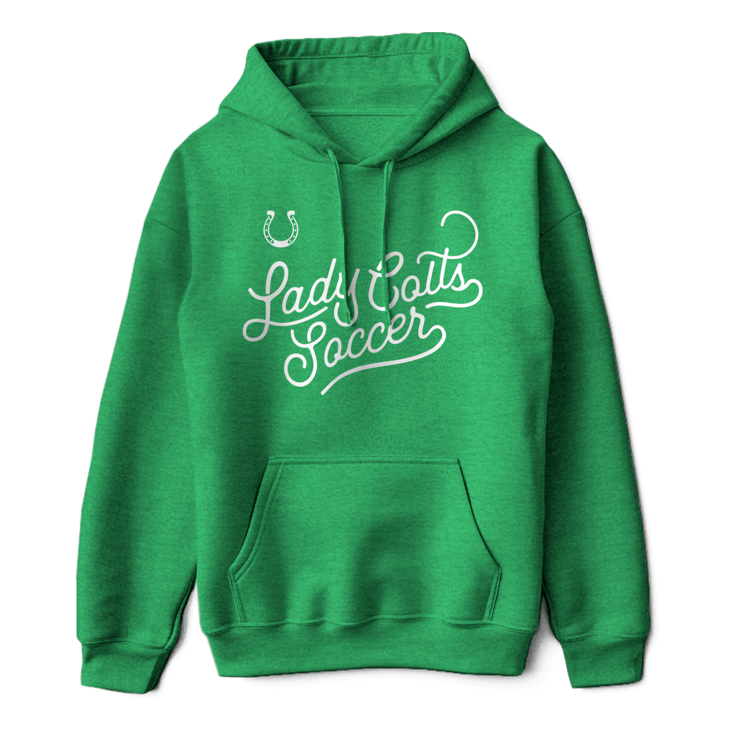 Lady Colts Soccer Script Hoodie
