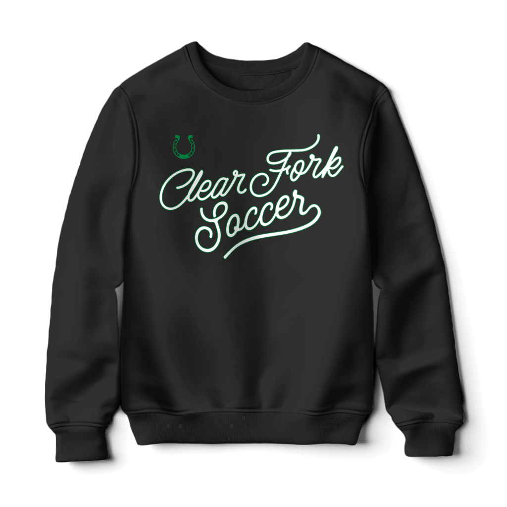 CF Soccer Script Sweatshirt