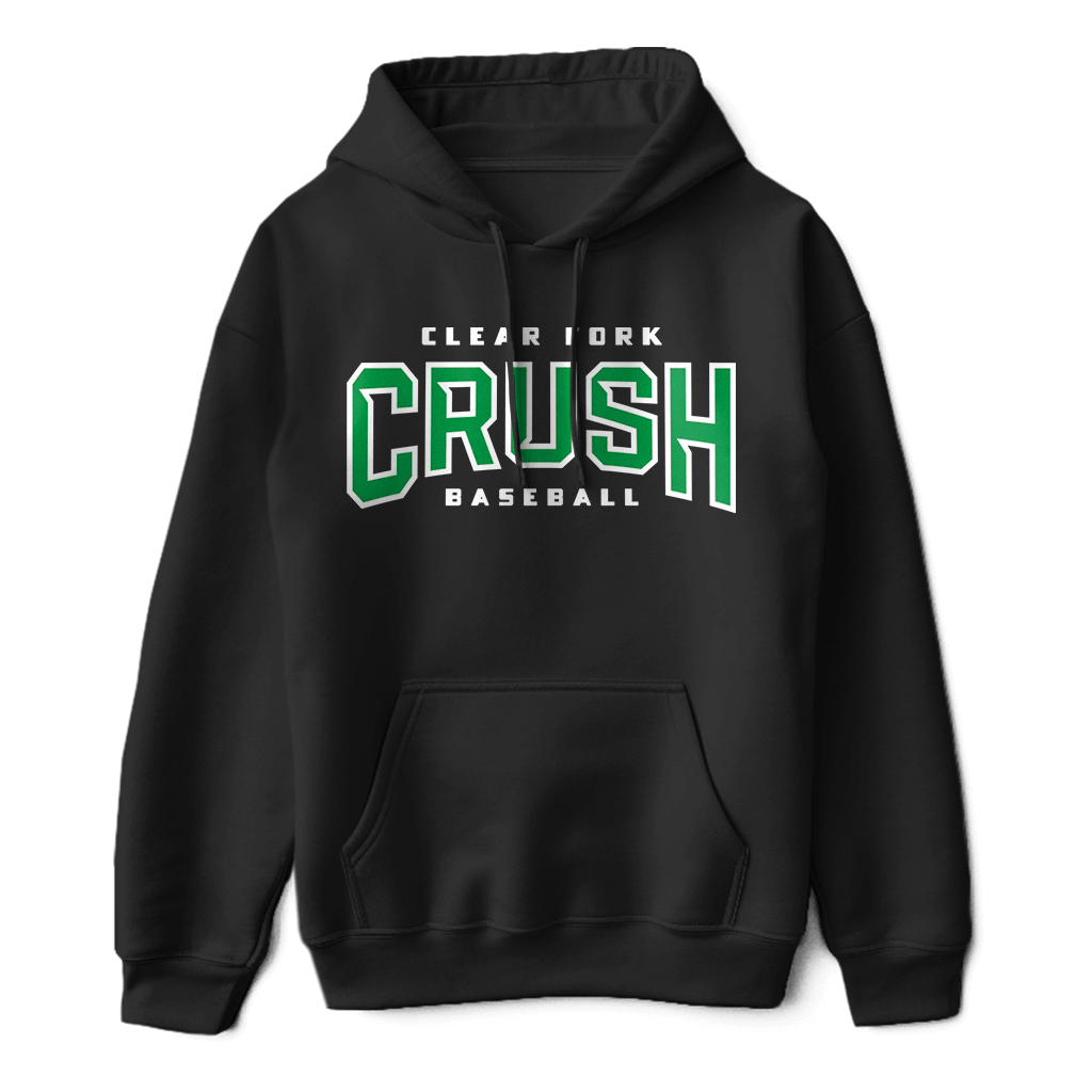 Clear Fork Crush Text Hoodie