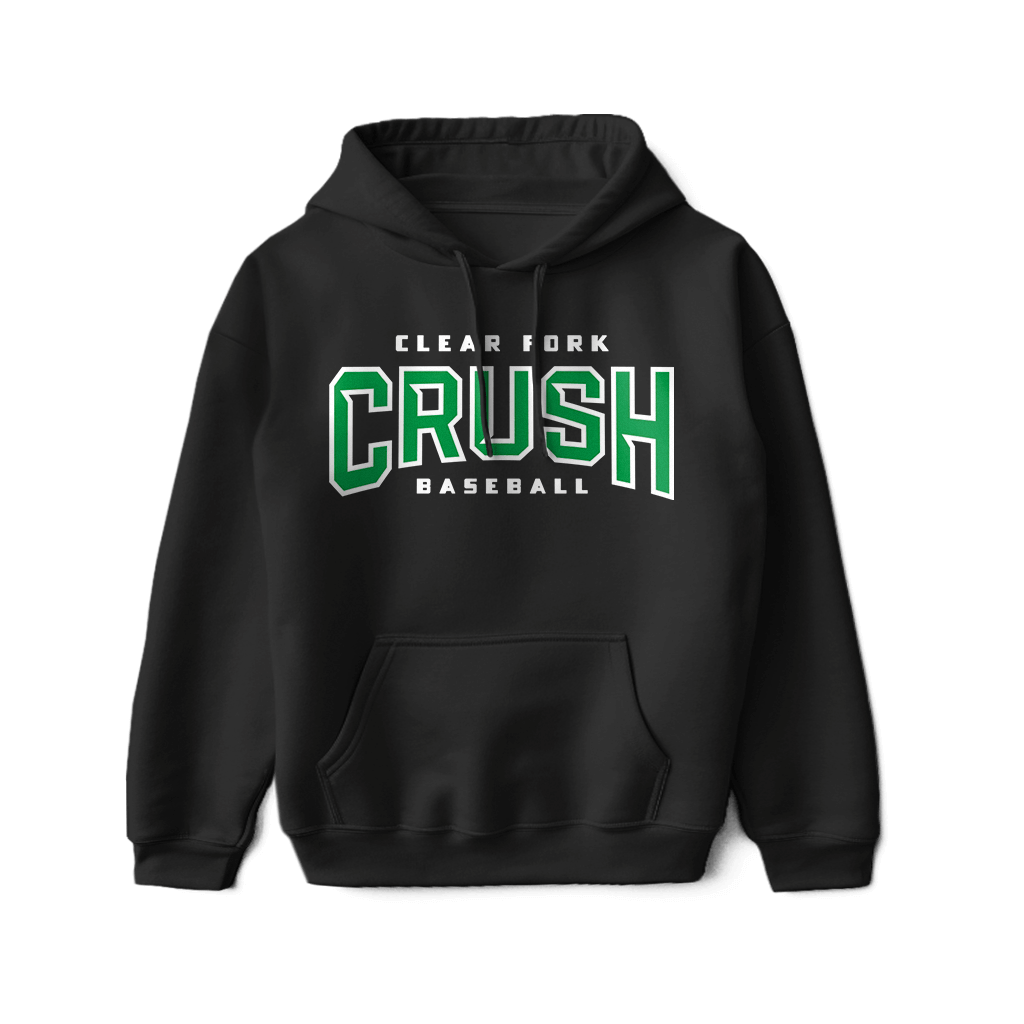 Clear Fork Crush Text Hoodie