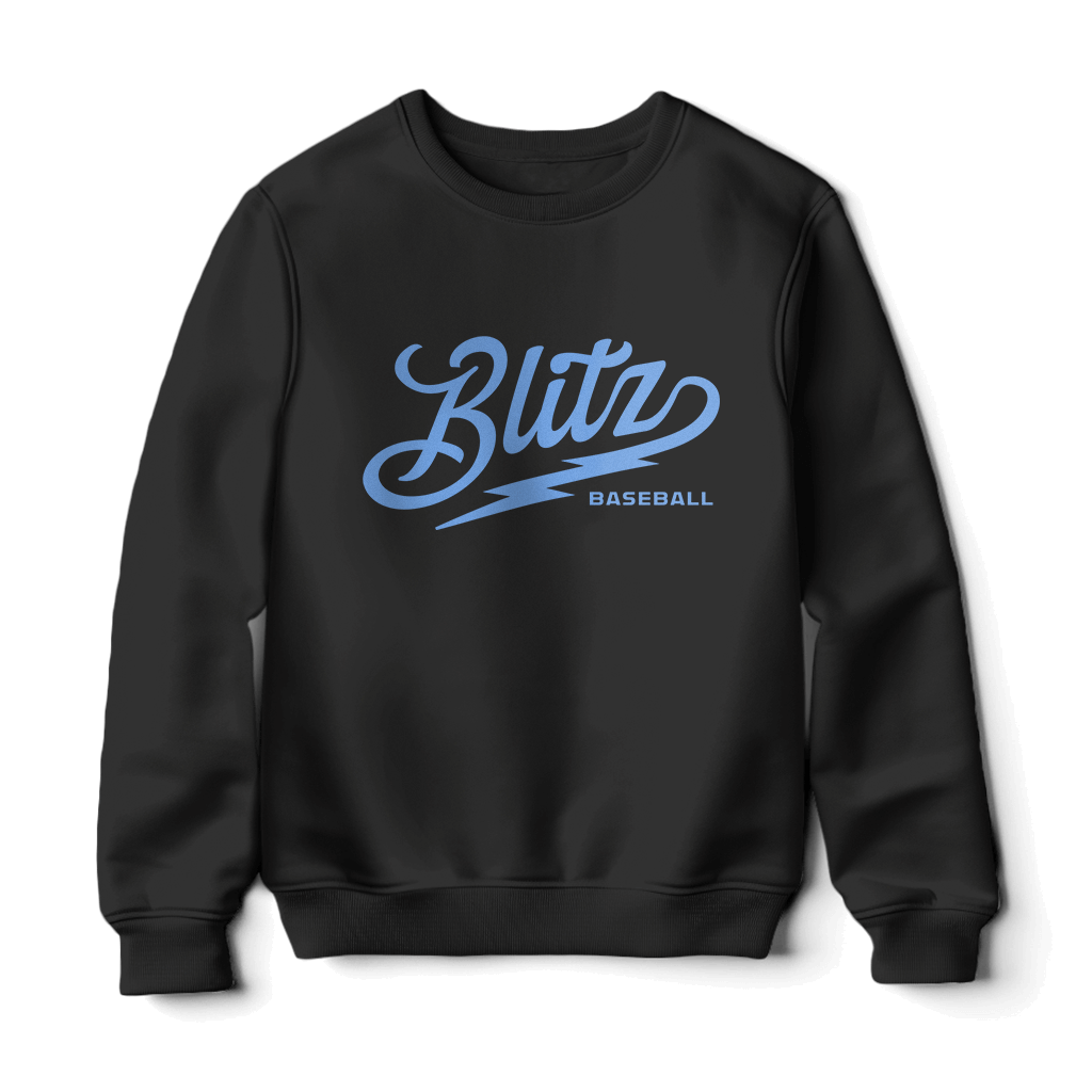 Blitz Bolt Script Sweatshirt