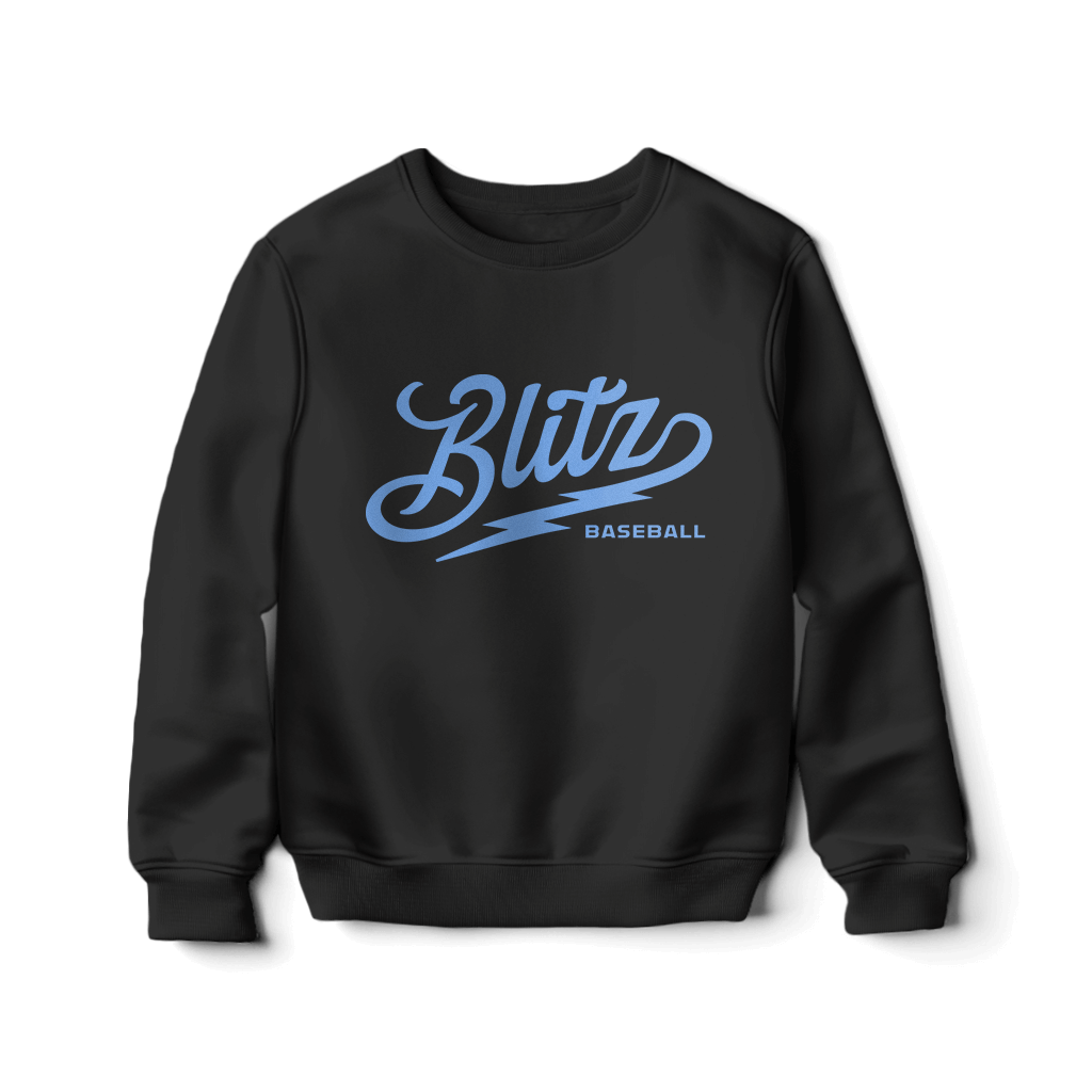Blitz Bolt Script Sweatshirt