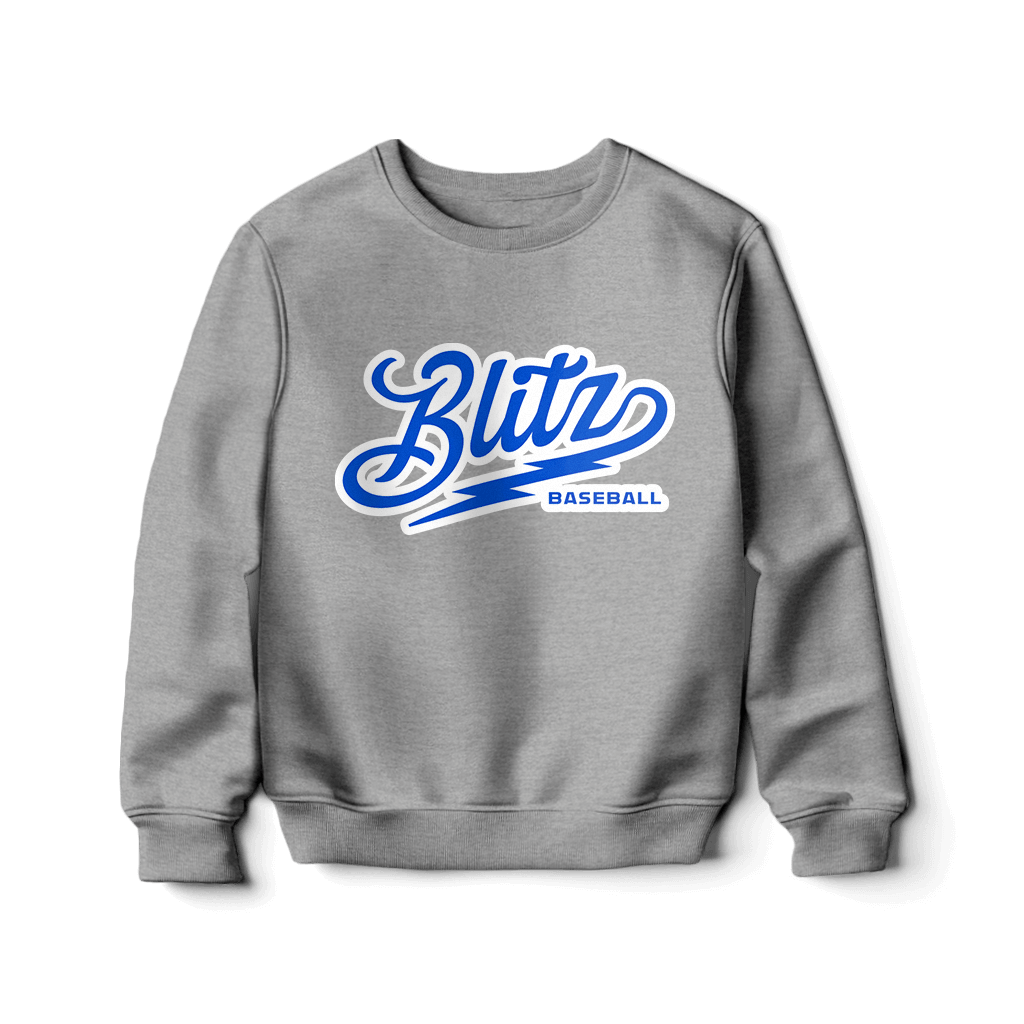 Blitz Bolt Script Sweatshirt