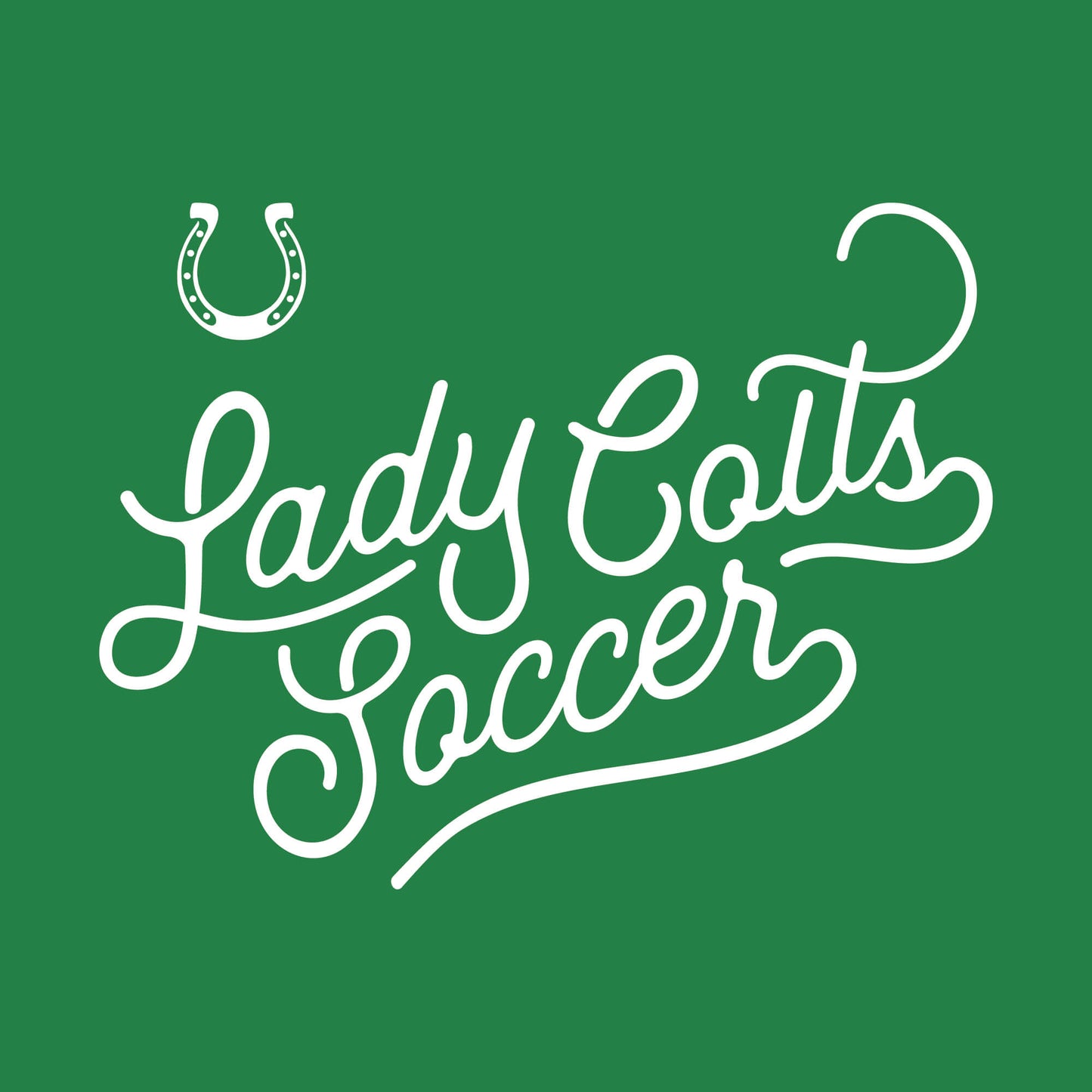 Lady Colts Soccer Script Sweatshirt