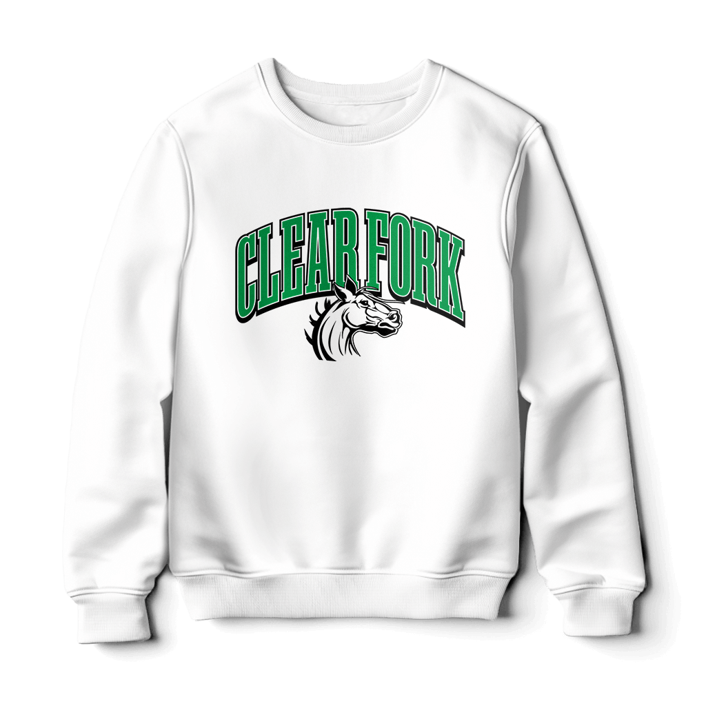 Clear Fork Arch Horse Sweatshirt