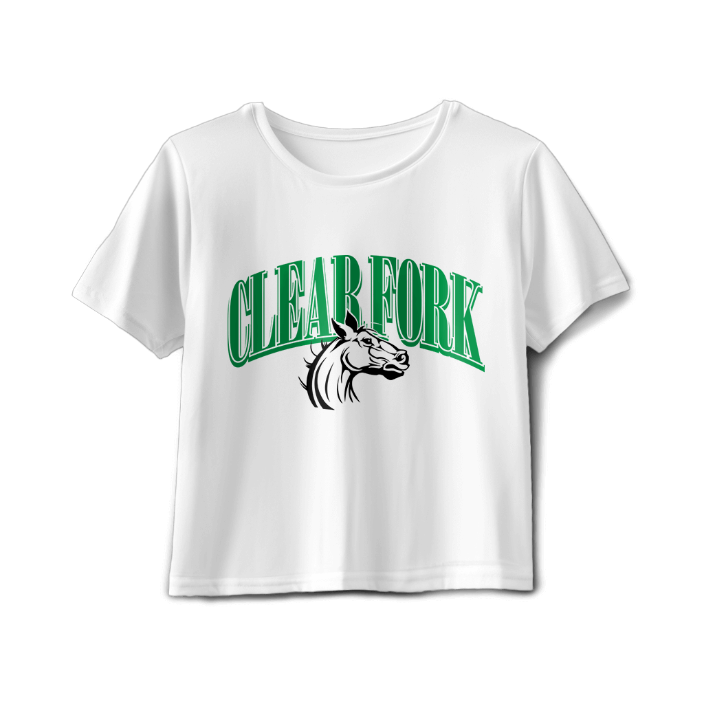 Clear Fork Arch Horse Boxy-Tee