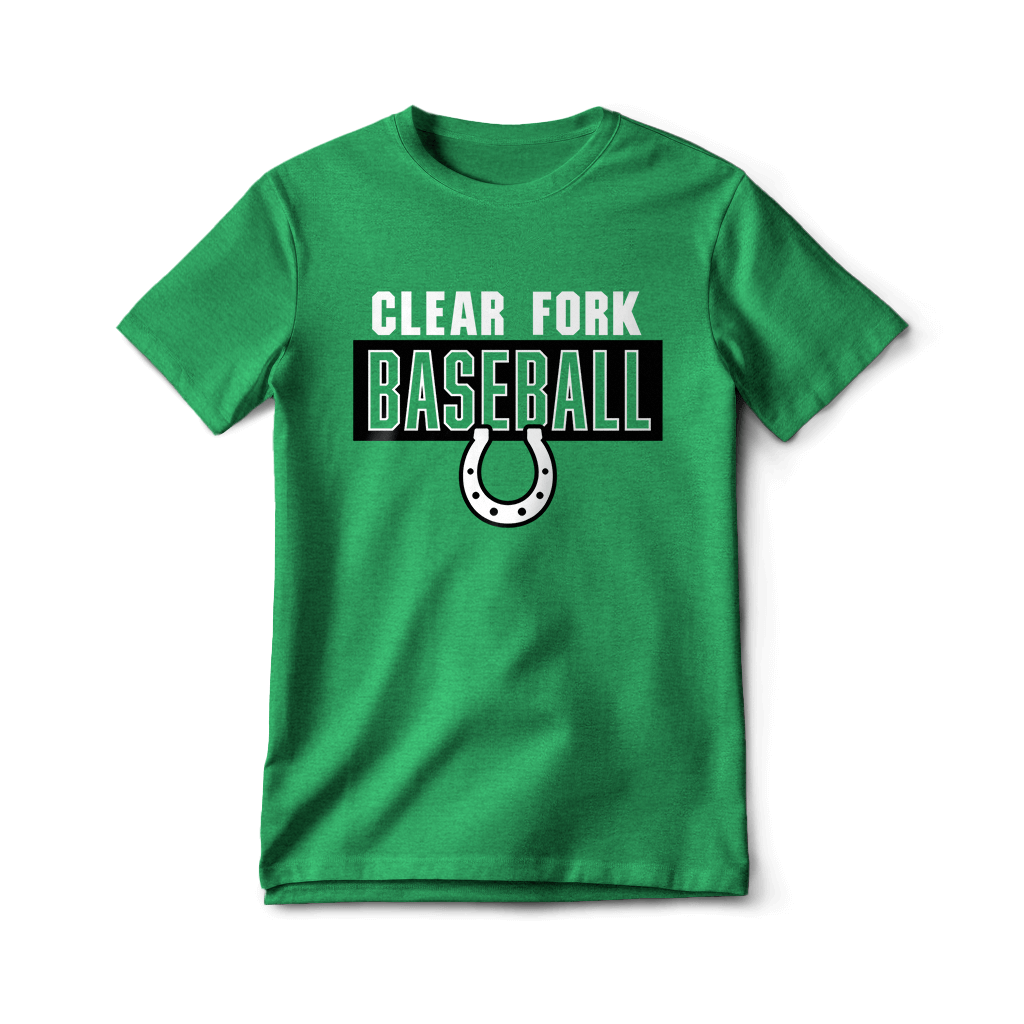 Clear Fork Baseball Block Horseshoe