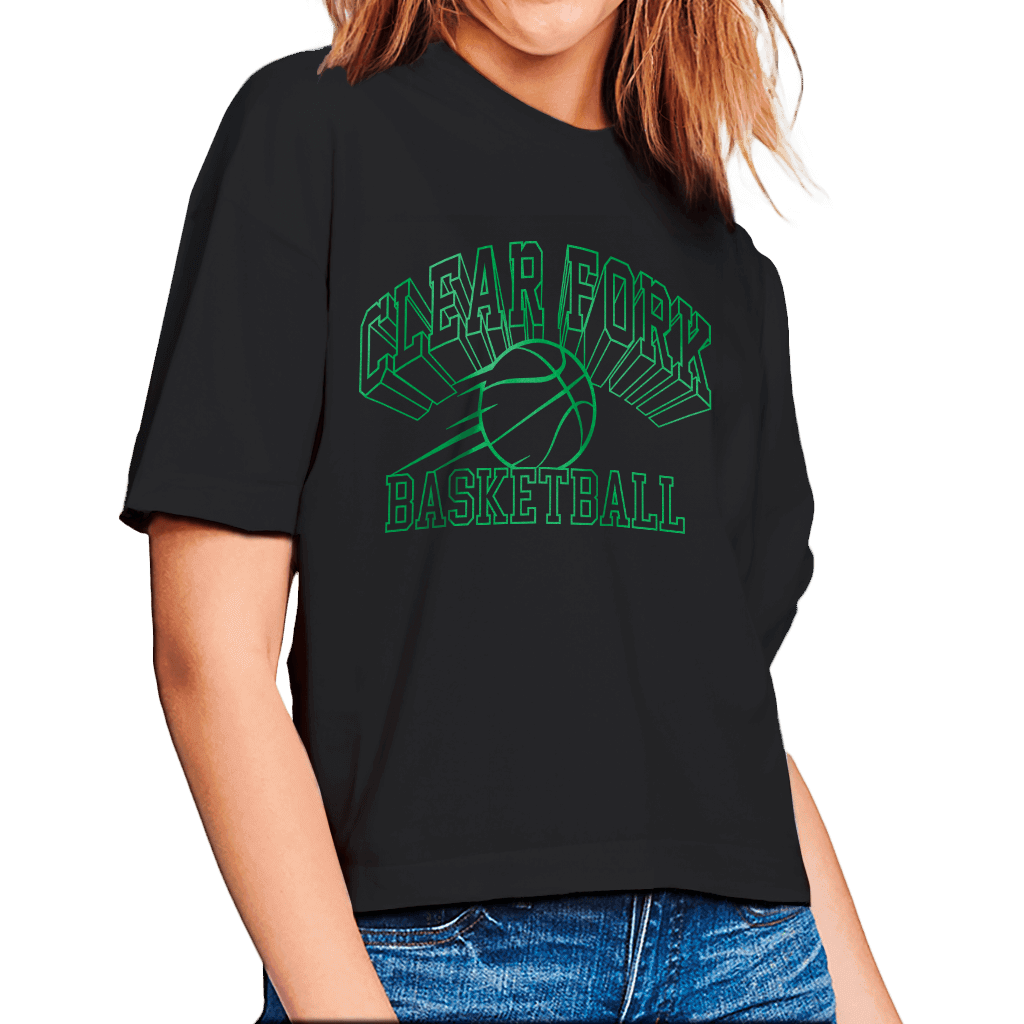 Clear Fork Basketball Explode Boxy-Tee