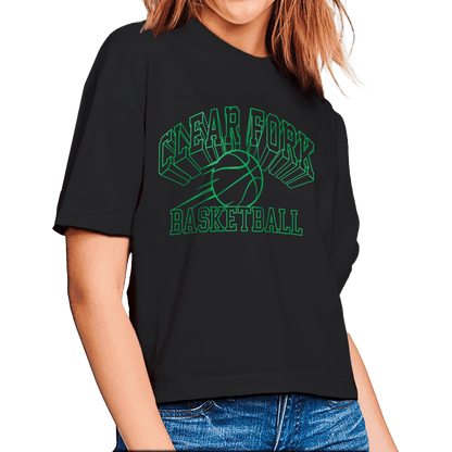 Clear Fork Basketball Explode Boxy-Tee