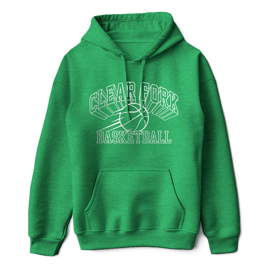 Clear Fork Basketball Explode Hoodie