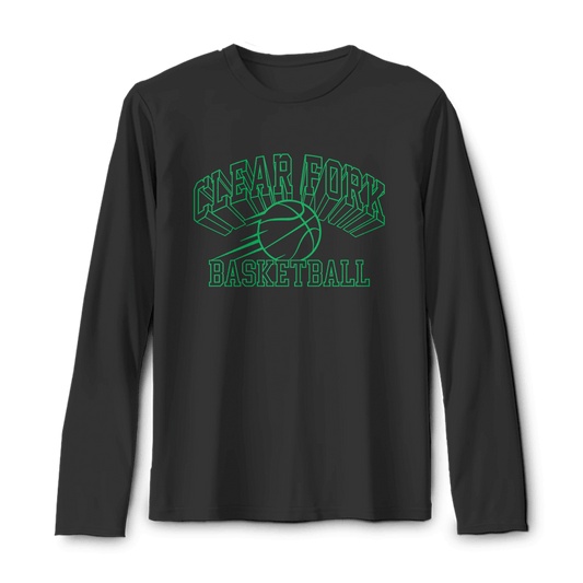 Clear Fork Basketball Explode Long Sleeve Tee