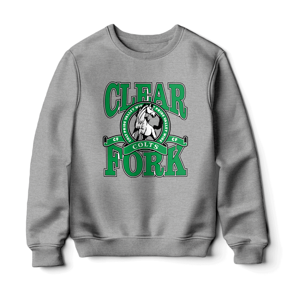 Clear Fork Colts Circle Banner Sweatshirt