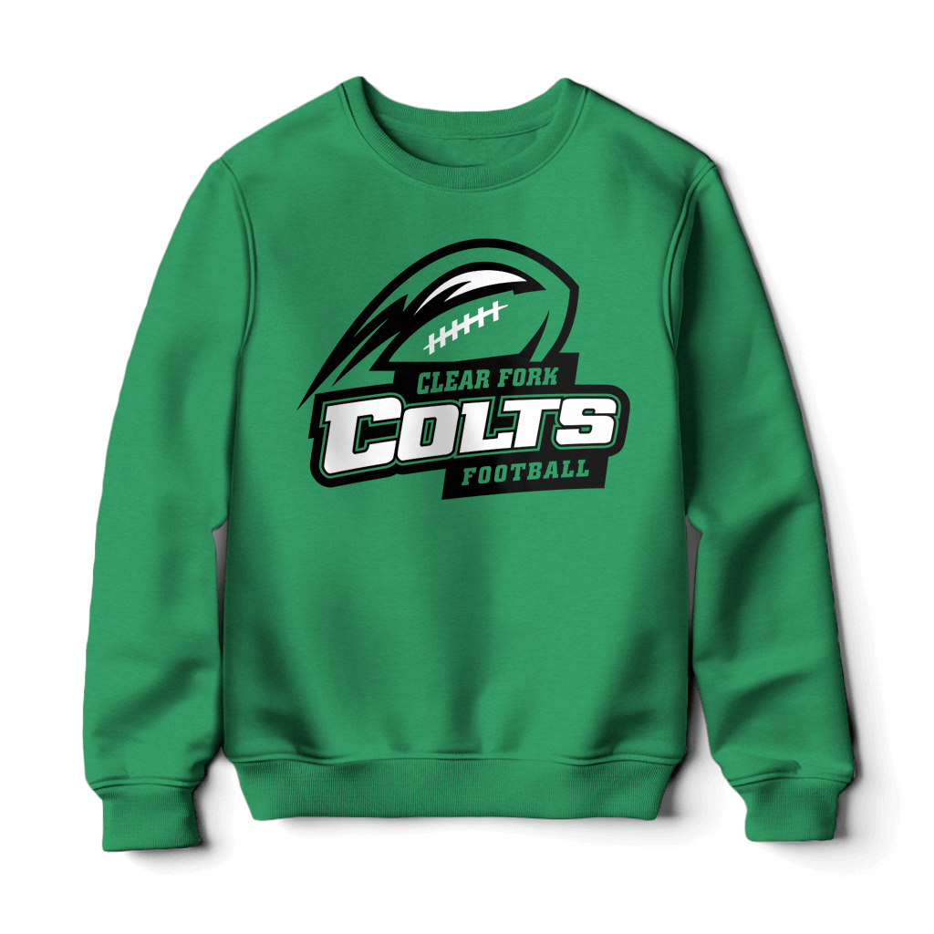 Clear Fork Colts Football Strike Sweatshirt