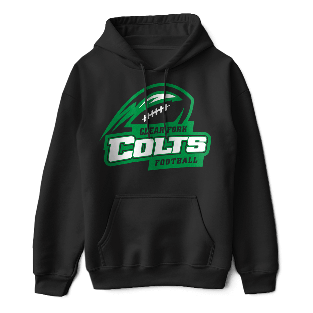 Clear Fork Colts Football Strike Hoodie