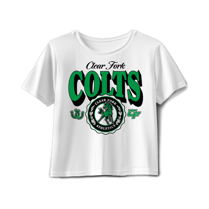 Clear Fork Colts Vintage Crest Boxy-Tee