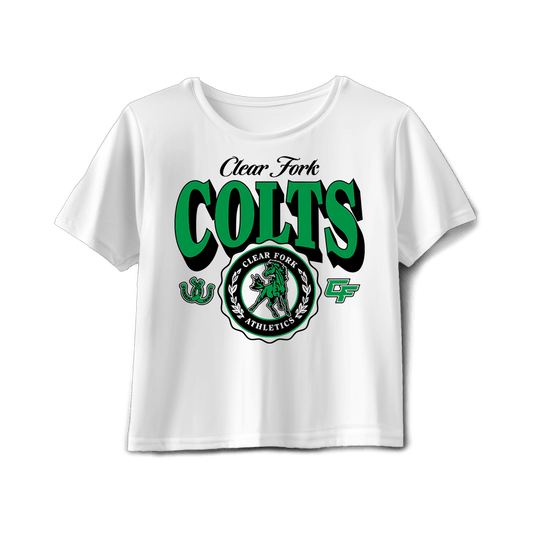 Clear Fork Colts Vintage Crest Boxy-Tee