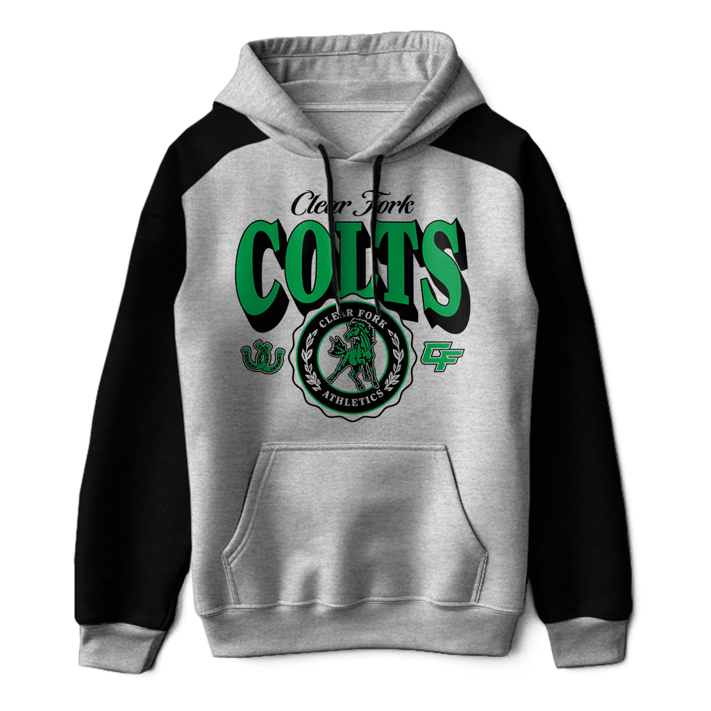 Clear Fork Colts Vintage Crest Hoodie