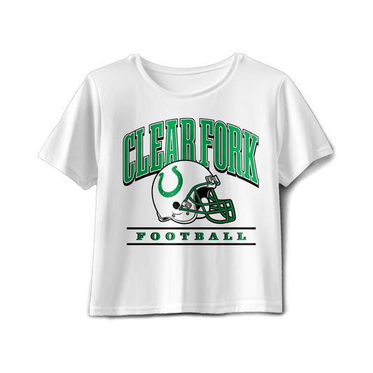 Clear Fork Football Arch Boxy-Tee