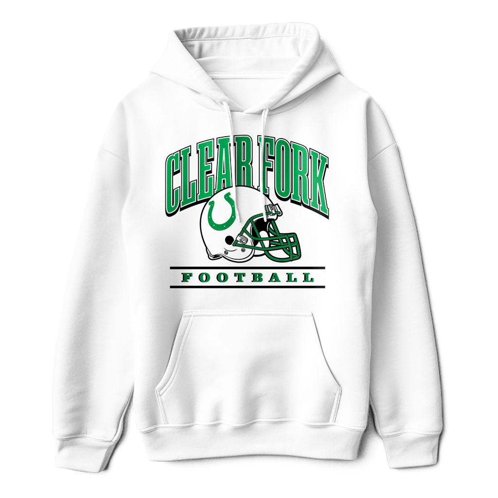 Clear Fork Football Arch Hoodie