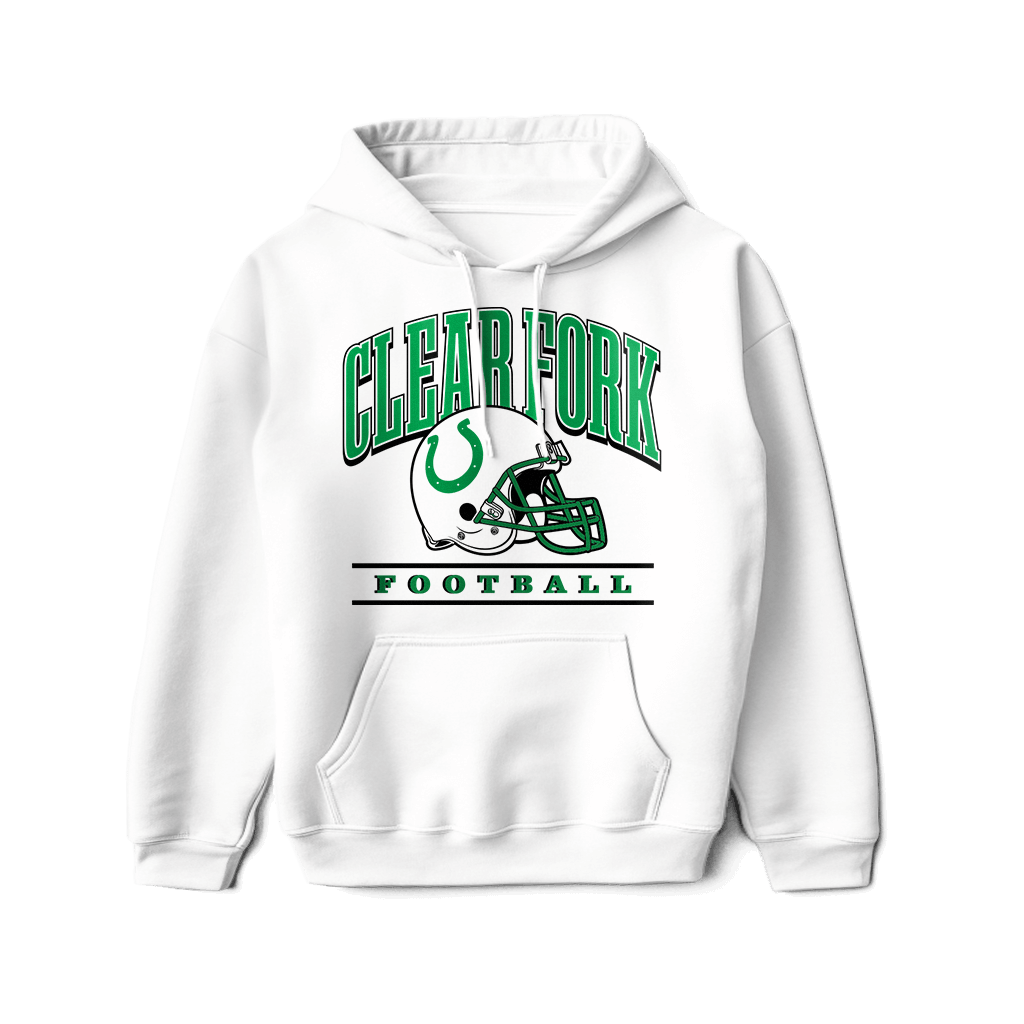 Clear Fork Football Arch Hoodie