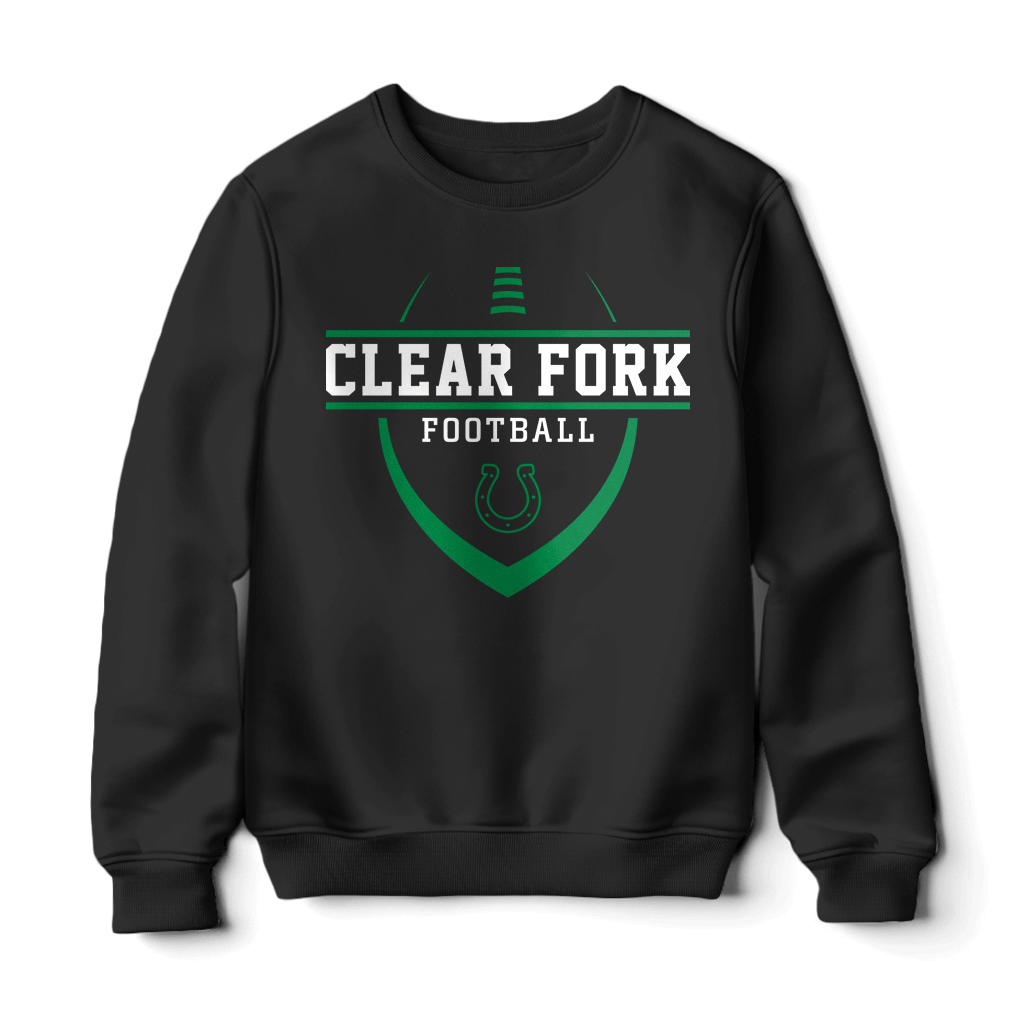 Clear Fork Football Fan Sweatshirt