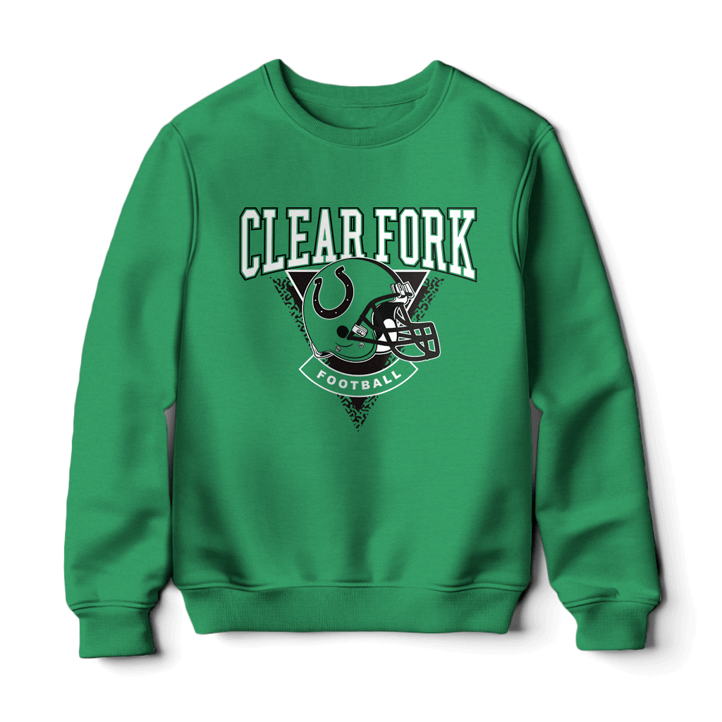 Clear Fork Helmet Triangle Sweatshirt