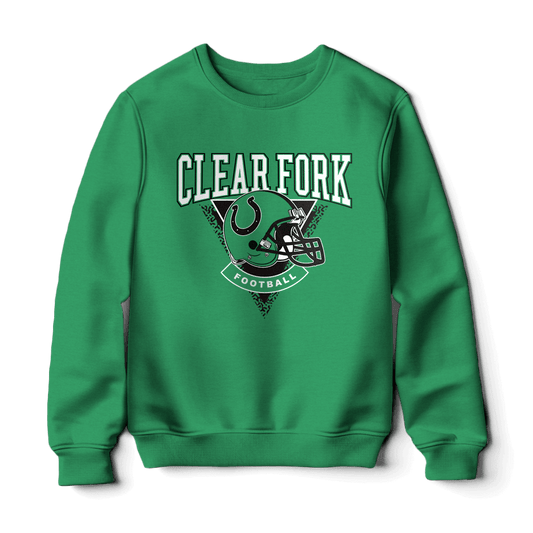 Clear Fork Helmet Triangle Sweatshirt