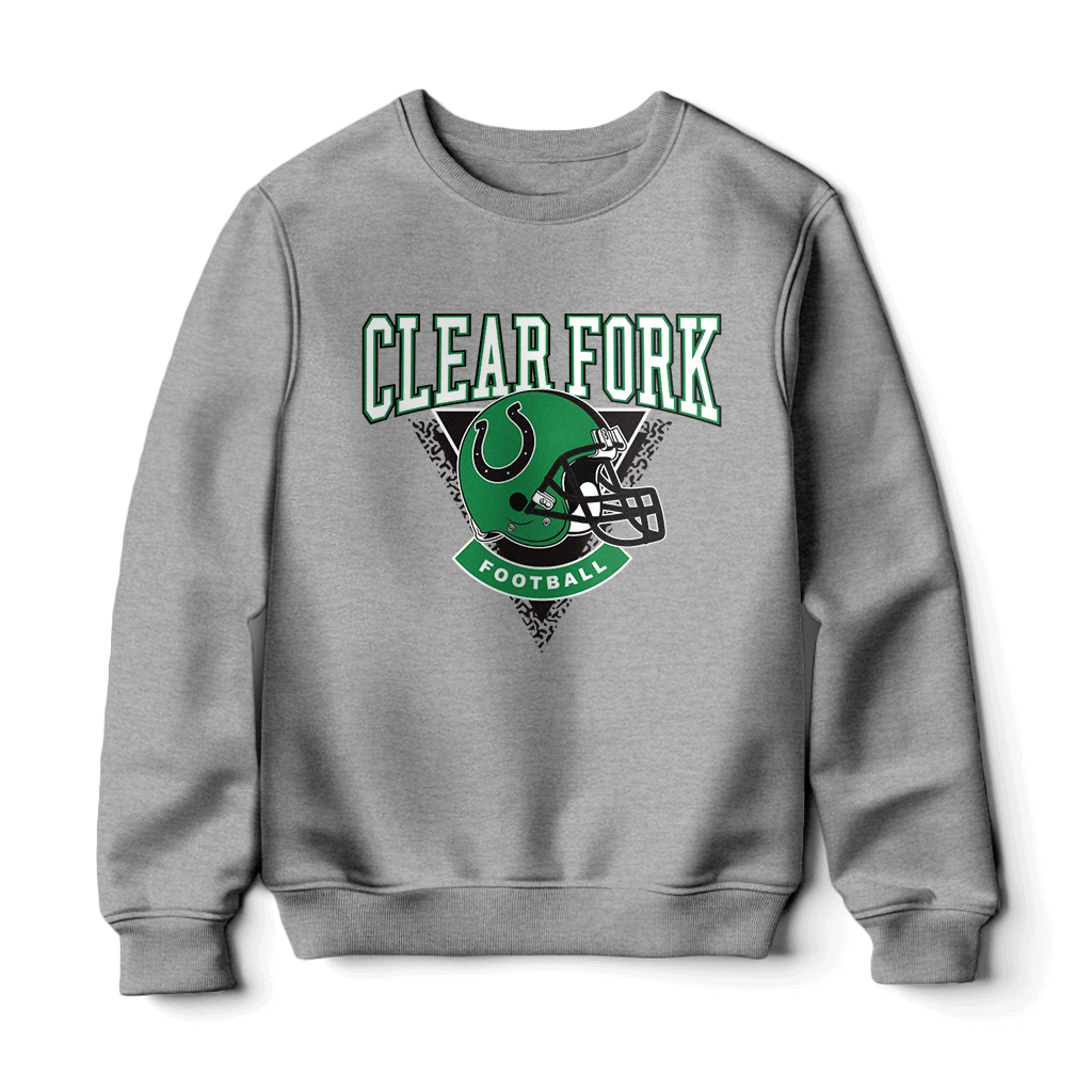 Clear Fork Helmet Triangle Sweatshirt