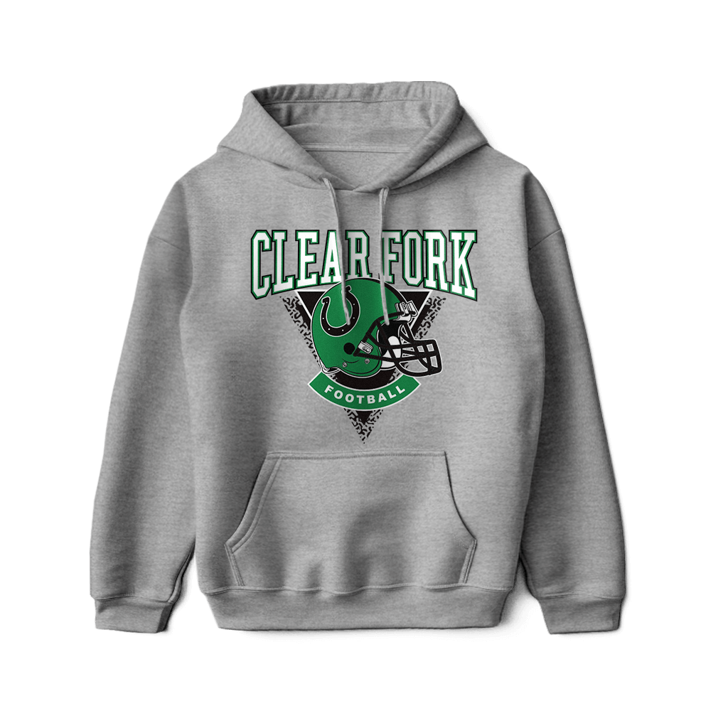 Youth Clear Fork Helmet Triangle Hoodie