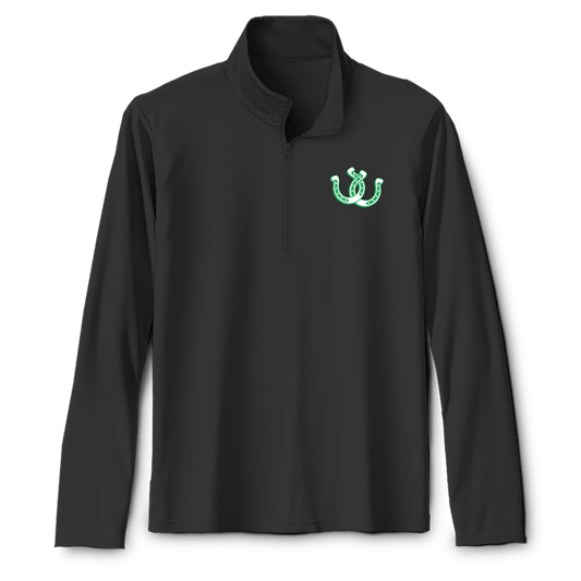 Clear Fork Horseshoes Quarter Zip Pullover