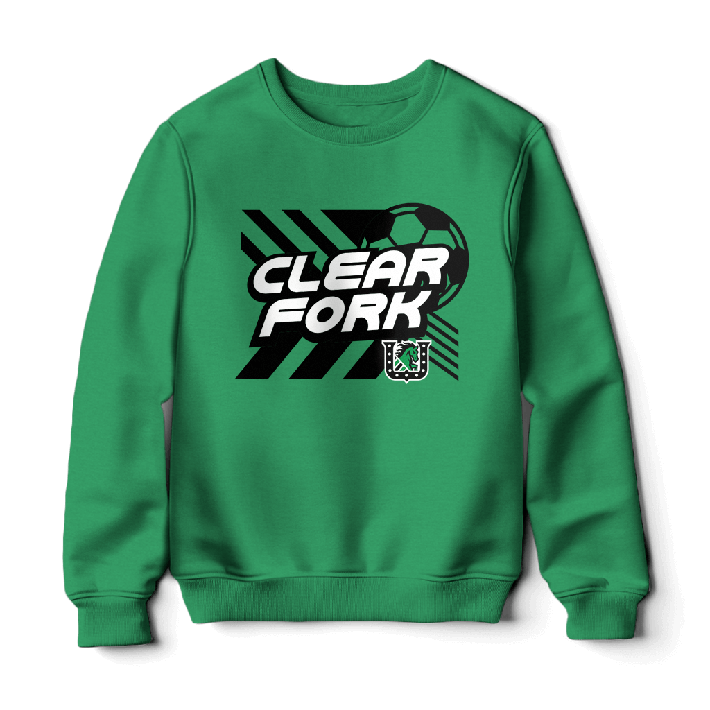 Clear Fork Soccer Lines Sweatshirt