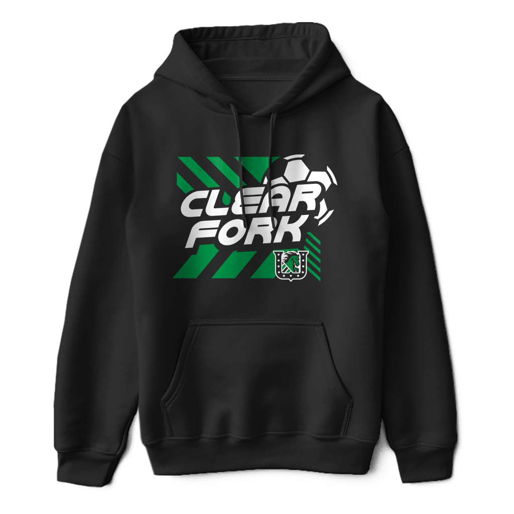 Clear Fork Soccer Lines Hoodie