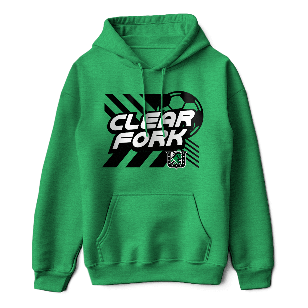 Clear Fork Soccer Lines Hoodie